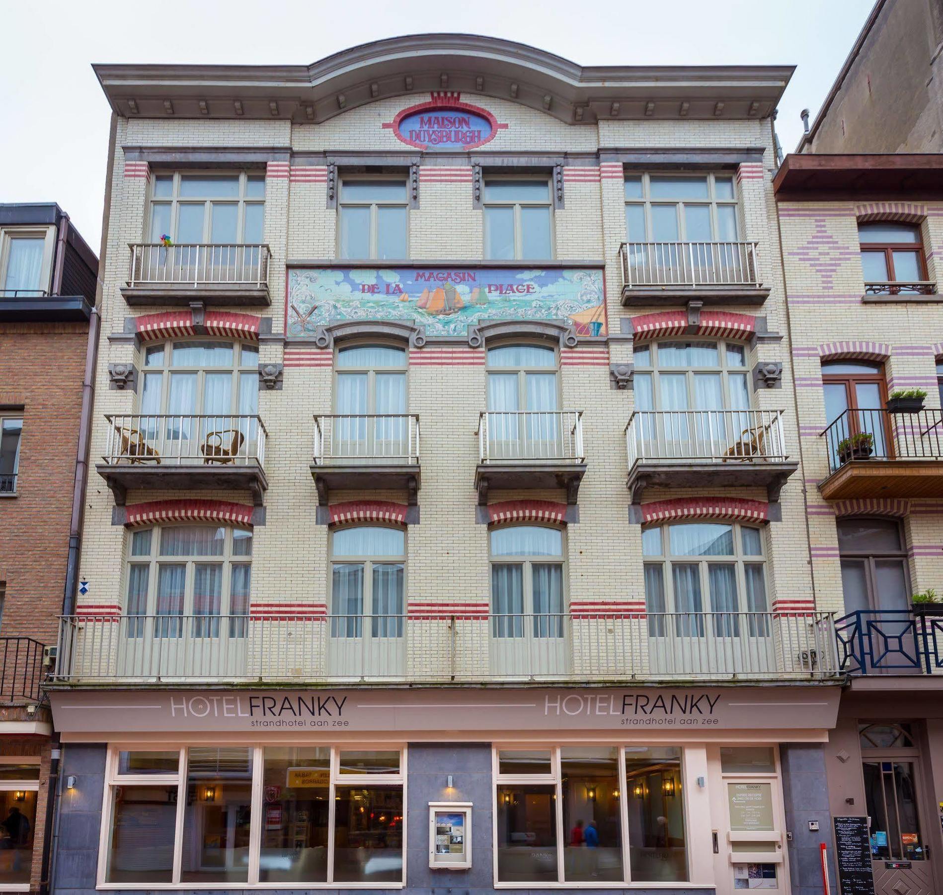 Hotel Franky Blankenberge Bagian luar foto